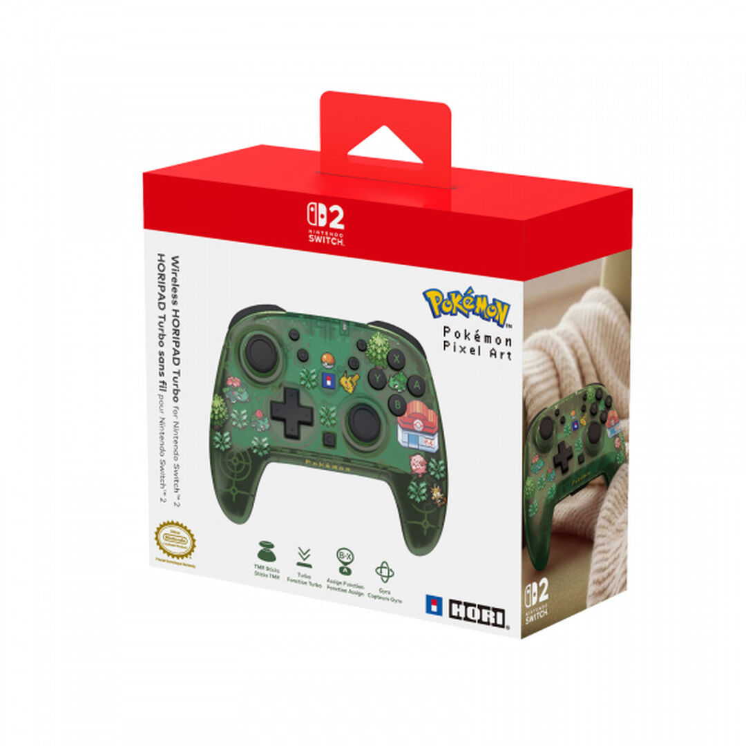 Manette Sans Fil | Hori | Pokemon | Pixel Vert